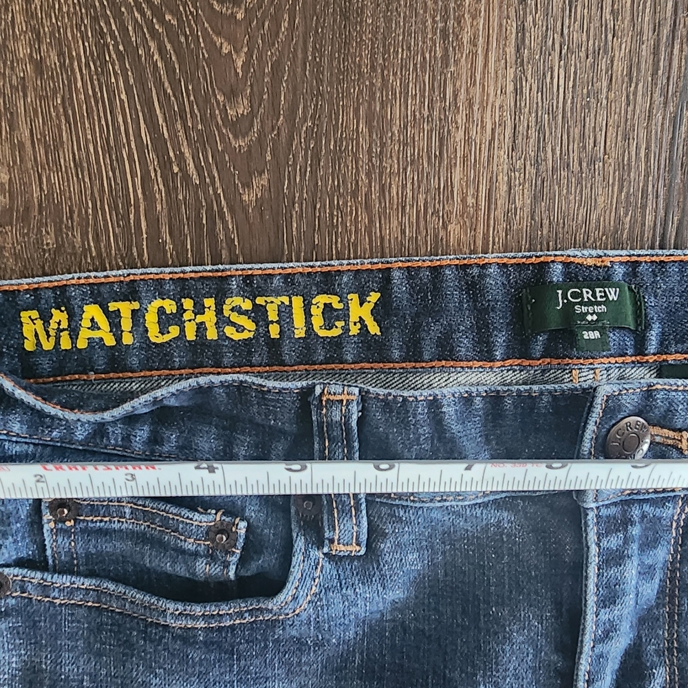 J.CREW Sz 28R Blue Stretch Matchstick Jeans